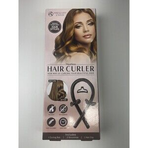 HEATLESS CURLING ROD HEADBAND NO HEAT CURLS SILK RIBBON HAIR ROLLERS SOFT WAVE